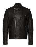 Oulton Jacket Black Læderjakke Skindjakke Black Belstaff