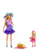 Family & Friends Dolls & Accessories, Picnic-Themed Playset With 2 Dol...