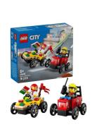 Racerbilpakke – Pizzabil Mod Brandbil 60458 Toys Lego Toys Lego city M...