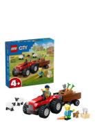 Rød Traktor Med Anhænger Og Får 60461 Toys Lego Toys Lego city Multi/p...
