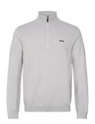 Momentum-X_Qz Sport Sweatshirts & Hoodies Sweatshirts Grey BOSS