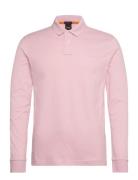 Passerby Tops Polos Long-sleeved Pink BOSS