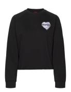 Darace Tops Sweatshirts & Hoodies Sweatshirts Black HUGO