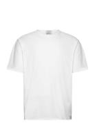 Raw Edge Relaxed Fit T-Shirt Tops T-Kortærmet Skjorte White Scotch & S...