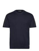 T-Shirt Tops T-Kortærmet Skjorte Navy EA7