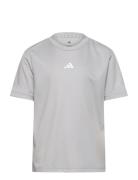 J Tr-Es T Tops T-Kortærmet Skjorte Grey Adidas Sportswear