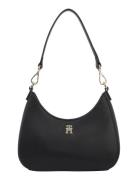 Th Logotape Shoulder Bag Bags Small Shoulder Bags-crossbody Bags Black...