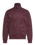 Track Jacket Tops Sweatshirts & Hoodies Sweatshirts Burgundy Fred Perr...