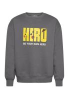 Pokemon Sweatshirt Tops Sweatshirts & Hoodies Sweatshirts Grey Mango