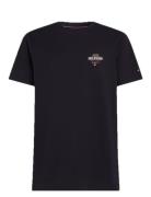 Monotype All American Tee Tops T-Kortærmet Skjorte Navy Tommy Hilfiger