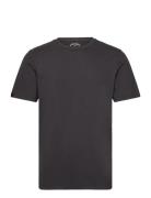 Classic Essential Tee Tops T-Kortærmet Skjorte Black Superdry