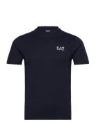 T-Shirt Tops T-Kortærmet Skjorte Black EA7