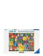 Pokémon 2000P Toys Puzzles And Games Puzzles Classic Puzzles Multi/pat...