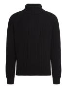 Sigur Tops Knitwear Turtlenecks Black HUGO