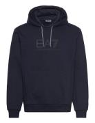 Sweatshirt Tops Sweatshirts & Hoodies Hoodies Navy EA7