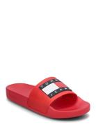 Tommy Jeans Flag Pool Sld Ess Shoes Summer Shoes Sandals Pool Sliders ...