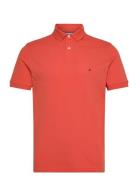 Core 1985 Regular Polo Tops Polos Short-sleeved Orange Tommy Hilfiger