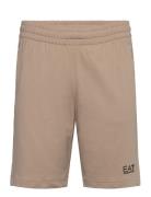 Shorts Bottoms Shorts Sweat Shorts Beige EA7