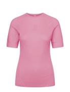 Lithe Tech-Wool Tee Sport Base Layer Tops Pink Johaug