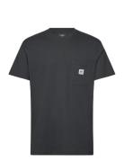 Ww Pocket Tee Tops T-Kortærmet Skjorte Black Lee Jeans