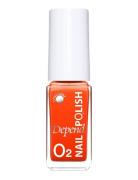 Minilack Oxygen Färg A792 Neglelak Makeup Red Depend Cosmetic