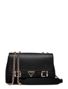 Eco Ali Convertible Xbody Flap Bags Crossbody Bags Black GUESS