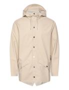 Jacket W3 Outerwear Rainwear Rain Coats Cream Rains