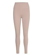 Sense Tights Sport Running-training Tights Beige Aim´n