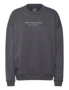 Serif Sweatshirt Sport Sweatshirts & Hoodies Sweatshirts Grey Aim´n