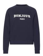 Sweater Smilla Tops Sweatshirts & Hoodies Sweatshirts Navy Lindex