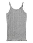 Faunask Top Tops T-shirts Sleeveless Grey Sofie Schnoor Baby And Kids