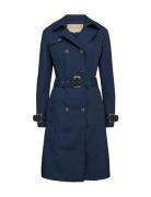 Sc-Lora Trenchcoat Frakke Navy Soyaconcept