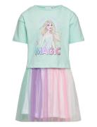 T Shirt + Short Sets Sets With Short-sleeved T-shirt Multi/patterned F...