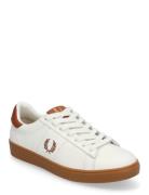 Spencer Leather Low-top Sneakers White Fred Perry