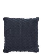 Cushion 45X45 Scallop Indigo Home Textiles Cushions & Blankets Cushion...