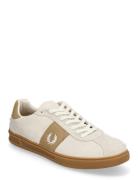 B4 Suede Low-top Sneakers Beige Fred Perry