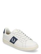 B721 Lthr Perf/Branded Low-top Sneakers White Fred Perry