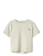 Nmmdenji Ss Loose Top Lil Tops T-Kortærmet Skjorte Green Lil'Atelier