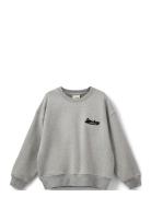 Elisy Sweatshirt Tops Sweatshirts & Hoodies Sweatshirts Grey Sofie Sch...