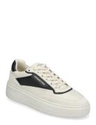 Cph89 Cracked Leather Off White Low-top Sneakers Cream Copenhagen Stud...