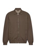 Zip Through Overshirt Tynd Jakke Brown Lindbergh