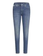 Mid Rise Skinny Bottoms Jeans Skinny Blue Calvin Klein Jeans