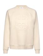 Lr-Nuka Tops Sweatshirts & Hoodies Sweatshirts Cream Levete Room