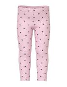 Nmfdheart Xsl Legging Bottoms Leggings Pink Name It