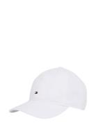 Th Flag Soft 6 Panel Cap Accessories Headwear Caps White Tommy Hilfige...