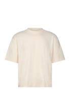 Hco. Guys Knits Tops T-Kortærmet Skjorte Cream Hollister