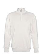 Barbour Cotton Hz Knit Designers Knitwear Half Zip Jumpers White Barbo...