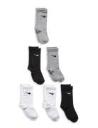 6W-6Pk Crew Sock Sport Socks & Tights Socks Grey Nike