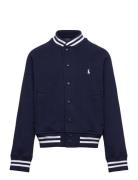 Fleece Baseball Jacket Skaljakke Outdoorjakke Navy Ralph Lauren Kids