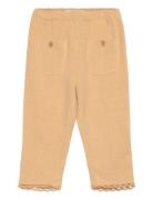 Nbfdamla Loose Pant Lil Bottoms Chinos Beige Lil'Atelier